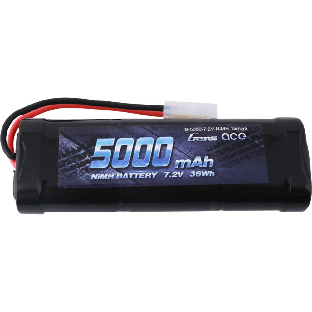Gens Ace 5000Mah 7.2v NiMH Batterij - Tamiya stekker