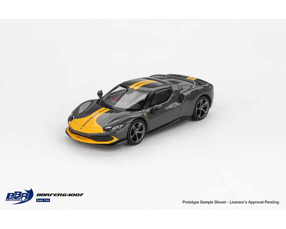 BBR - Ferrari 296 GTB Asseto Fiorano Grigio Scuro