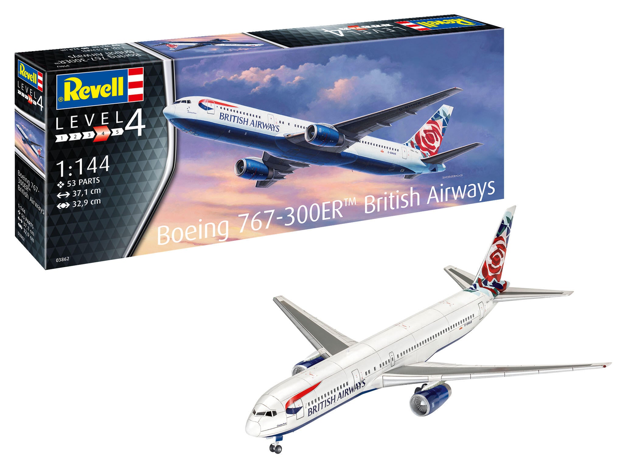 Revell 03862 - Boeing 767-300ER "British Airways" Revell modelbouwpakket