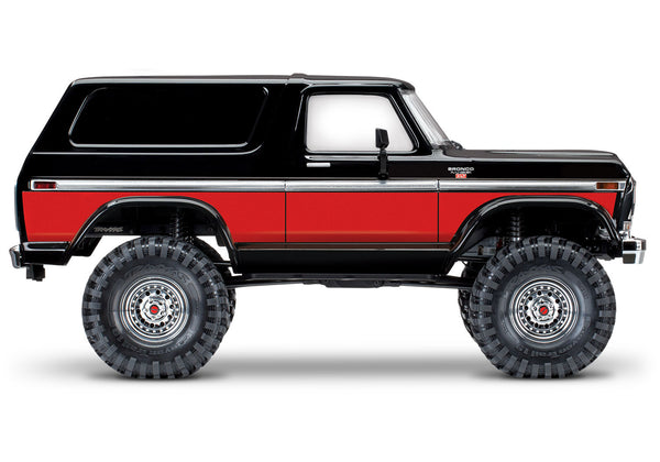 Traxxas TRX-4 1979 Ford Bronco Crawler Clipless  - Rood
