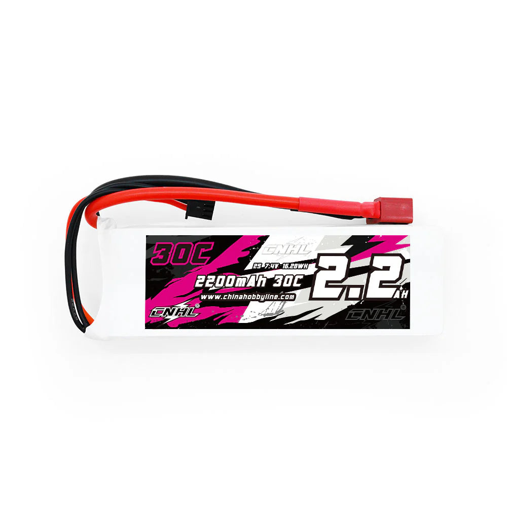 CNHL - 2S 7.4V 2200mah 30C Semi Soft Case Lipo Deans/T