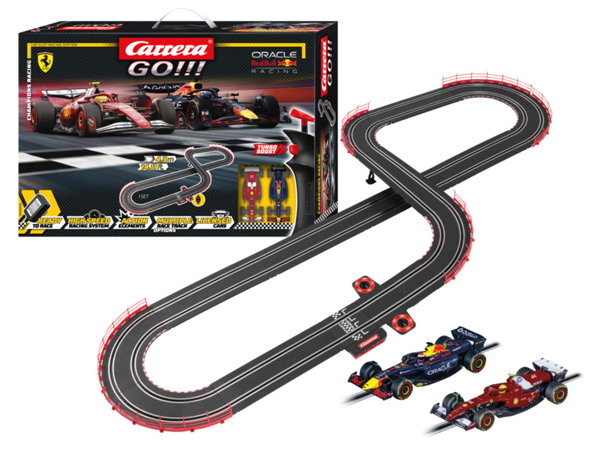 Carrera GO! - Champion's Racing (4,3 m)