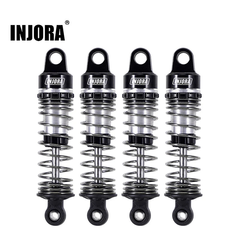 INJORA GROM-01BS - 59mm Aluminum Oil Shocks voor Arrma Grom