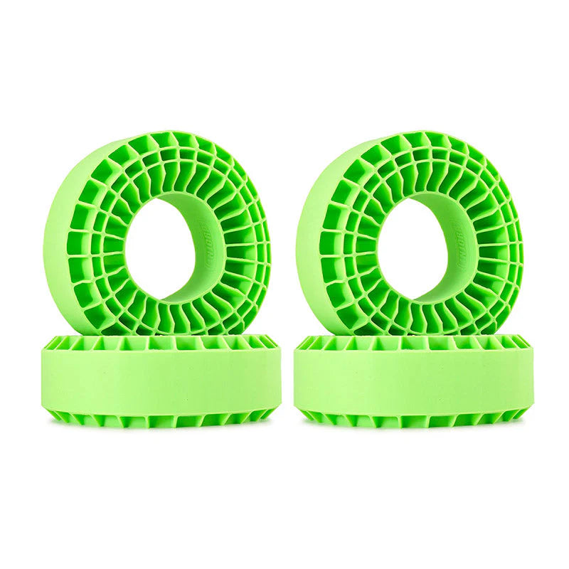 INJORA Silicone Rubber Inserts for 1.9" 118-122mm(4.75" OD) Tires - Green Soft