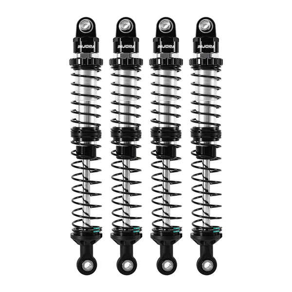 INJORA BZ-05BS-110 - DRX Dual-Rate Spring Oil Shocks for 1/10 RC Crawlers 110mm