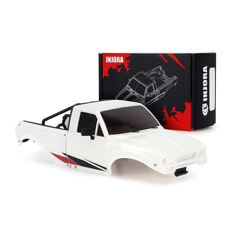INJORA IR60 - Body for 1/18 TRX4M Defender Bronco - Pearl white