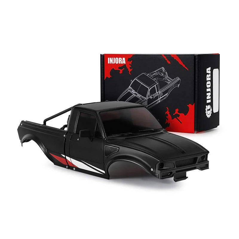 INJORA IR60 - Body for 1/18 TRX4M Defender Bronco - Zwart