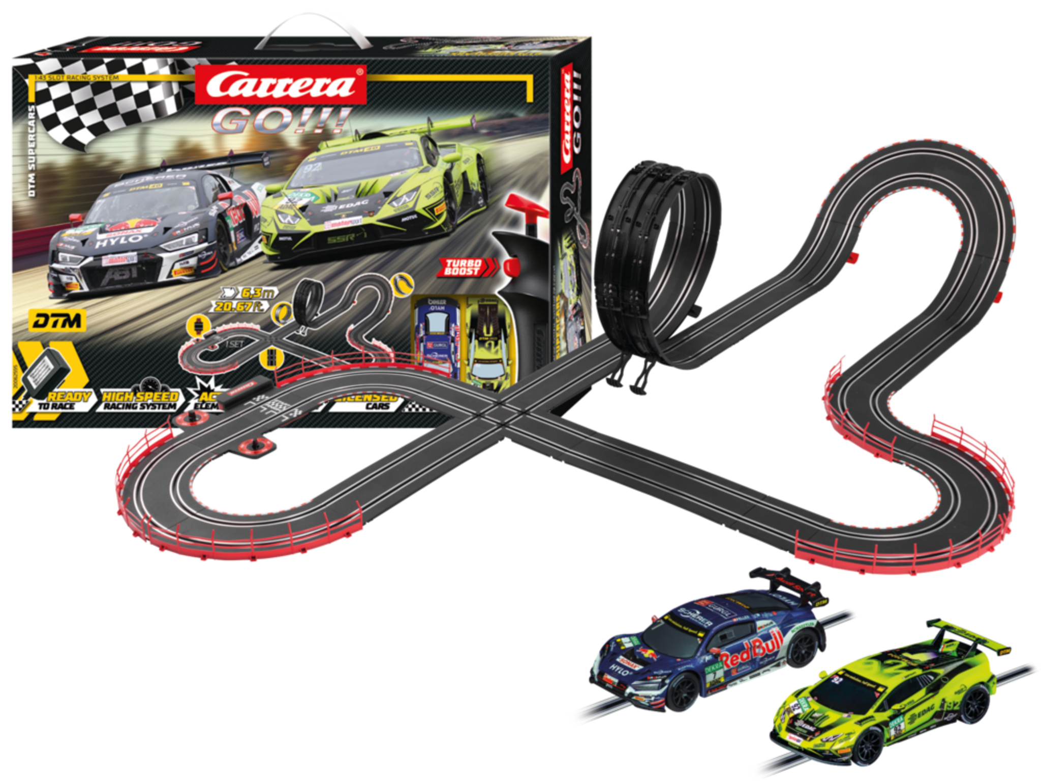 Carrera Go!!! - DTM Supercars (6,3m)