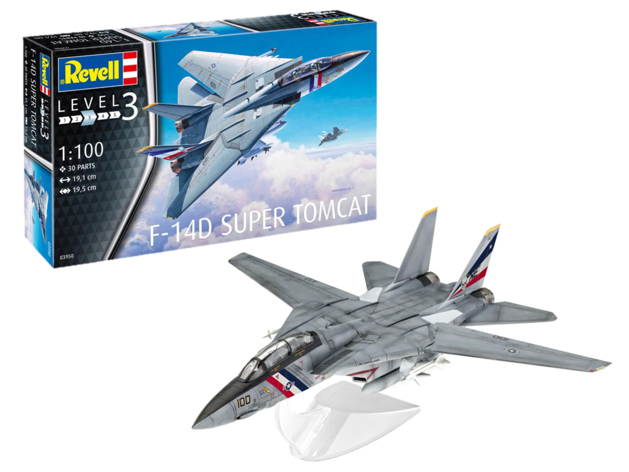 Revell 03950 - 1/100 F-14D Super Tomcat