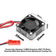 GPM FAN3510M-BK - ALUMINIUM COOLING FAN 35X10MM