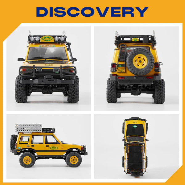 FMS 1/24 Camel Trophy Discovery 1st Gen. (incl. accu & usb lader)