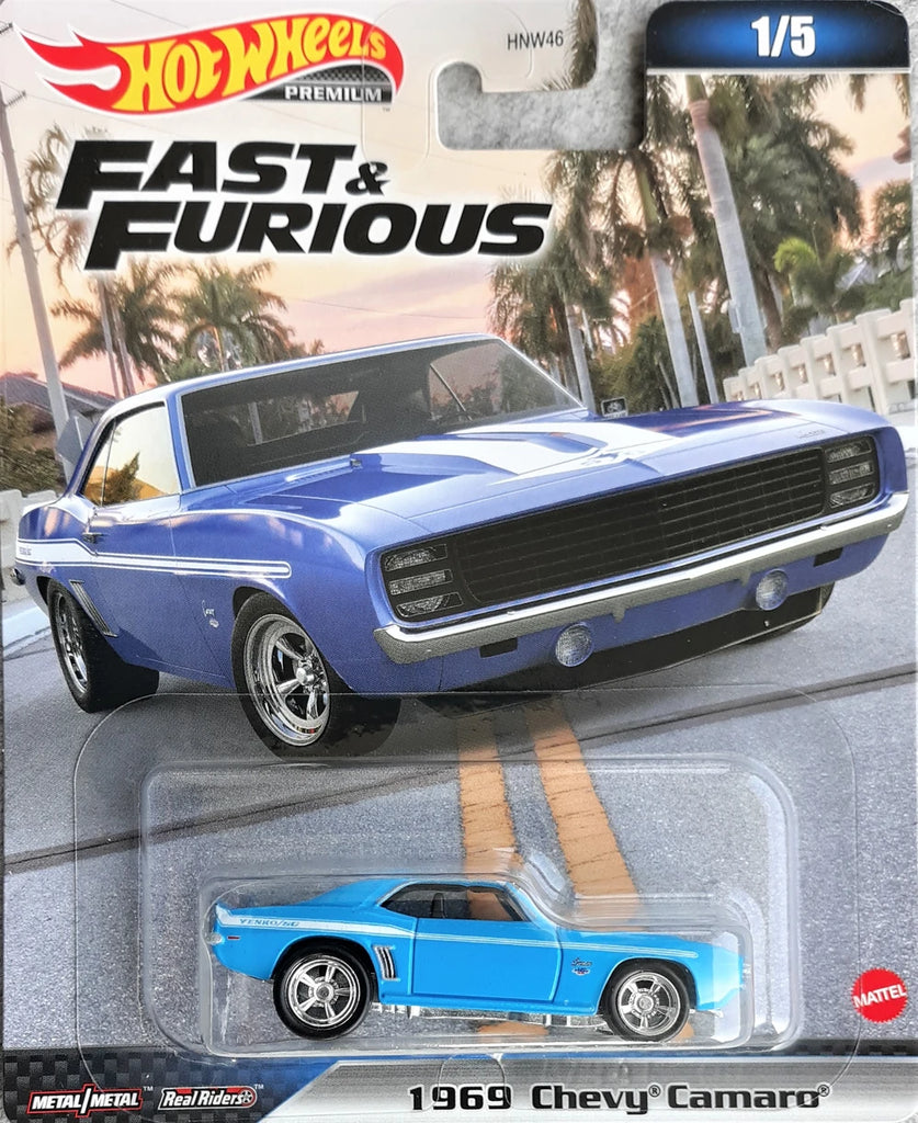 Voiture Miniature Hot Wheels Fast & Furious Camaro '69 - Échelle 1/64 - Occasion - Japon