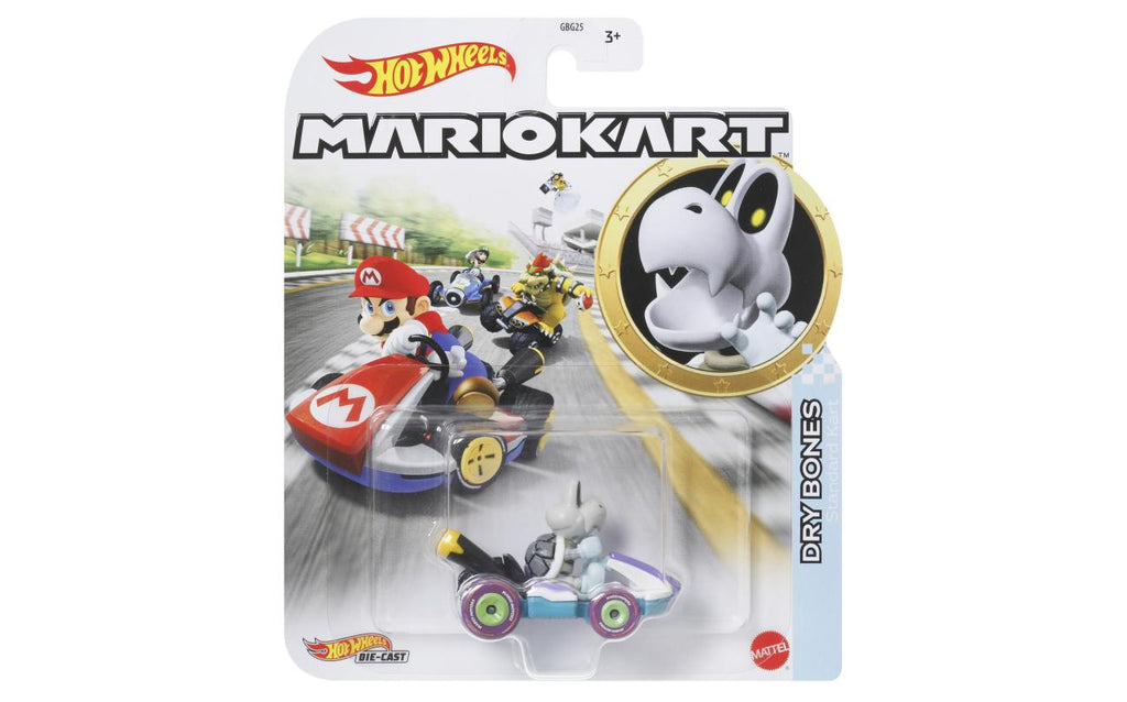 Hot Wheels Mario Kart - Dry Bones (Standard Kart)