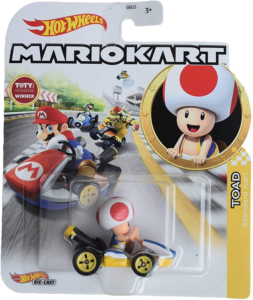 Hot Wheels Mario Kart - Toad (standard Kart)