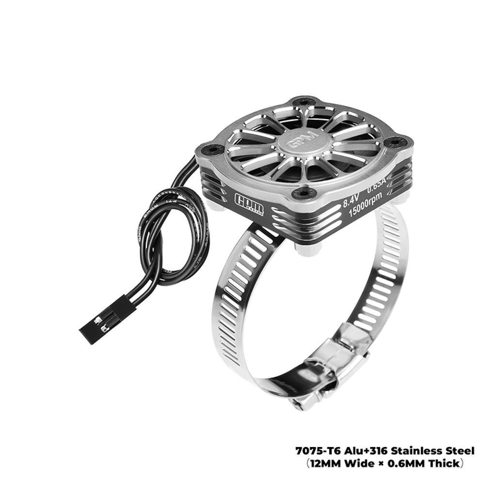 GPM GPM3357FAN-S - 7075-T6 ALLOY+316 STAINLESS STEEL 40X40MM COOLING FAN AJUSTABLE FOR 40-56 SERIES MOTOR