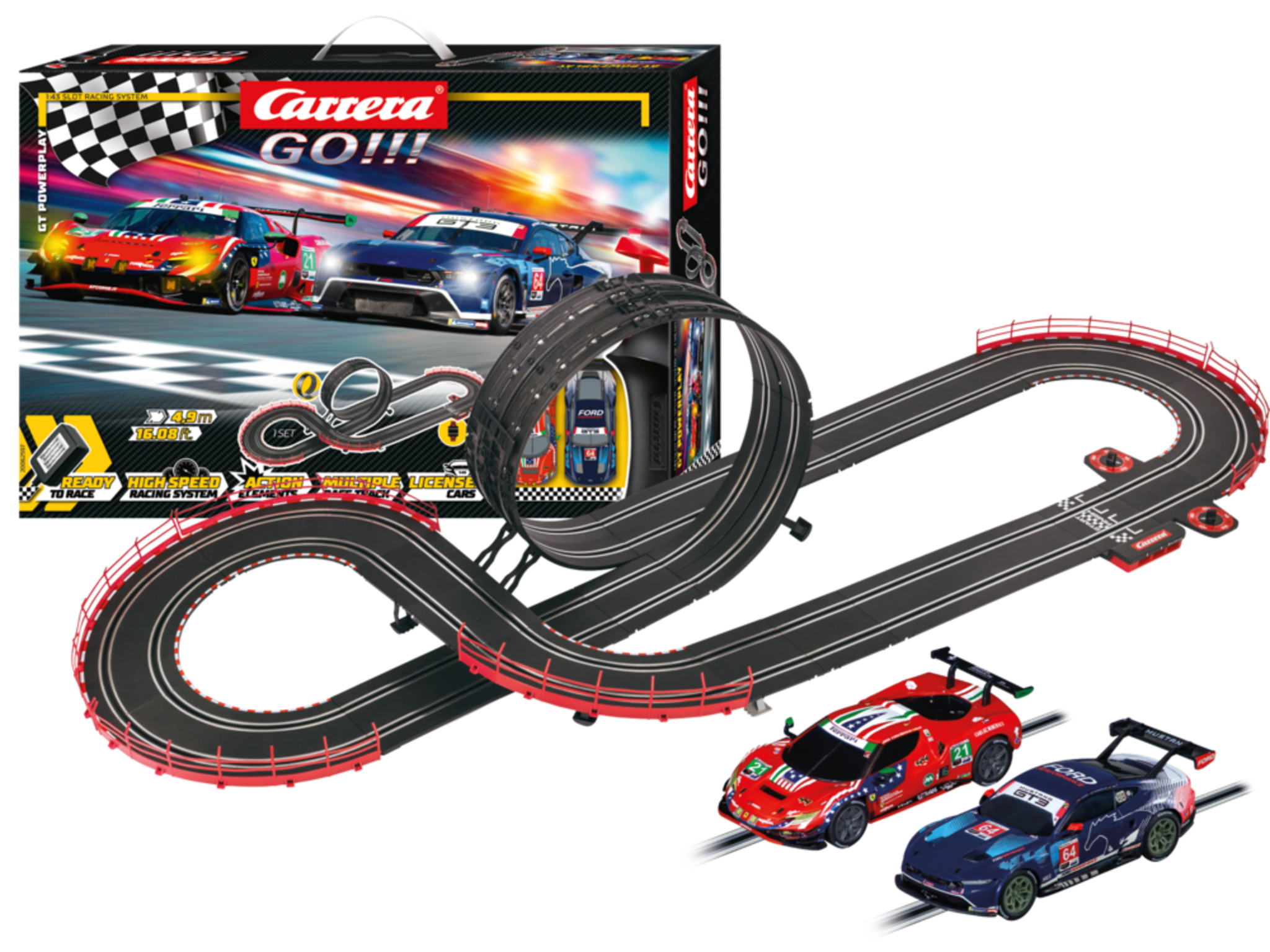 Carrera Go!!! - GT Powerplay (4,9 m)