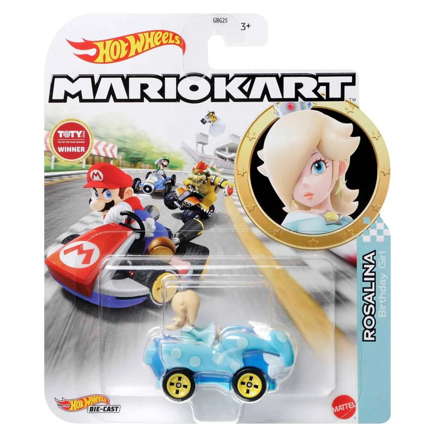 Hot Wheels Mario Kart - Rosalina (Birthday Girl)