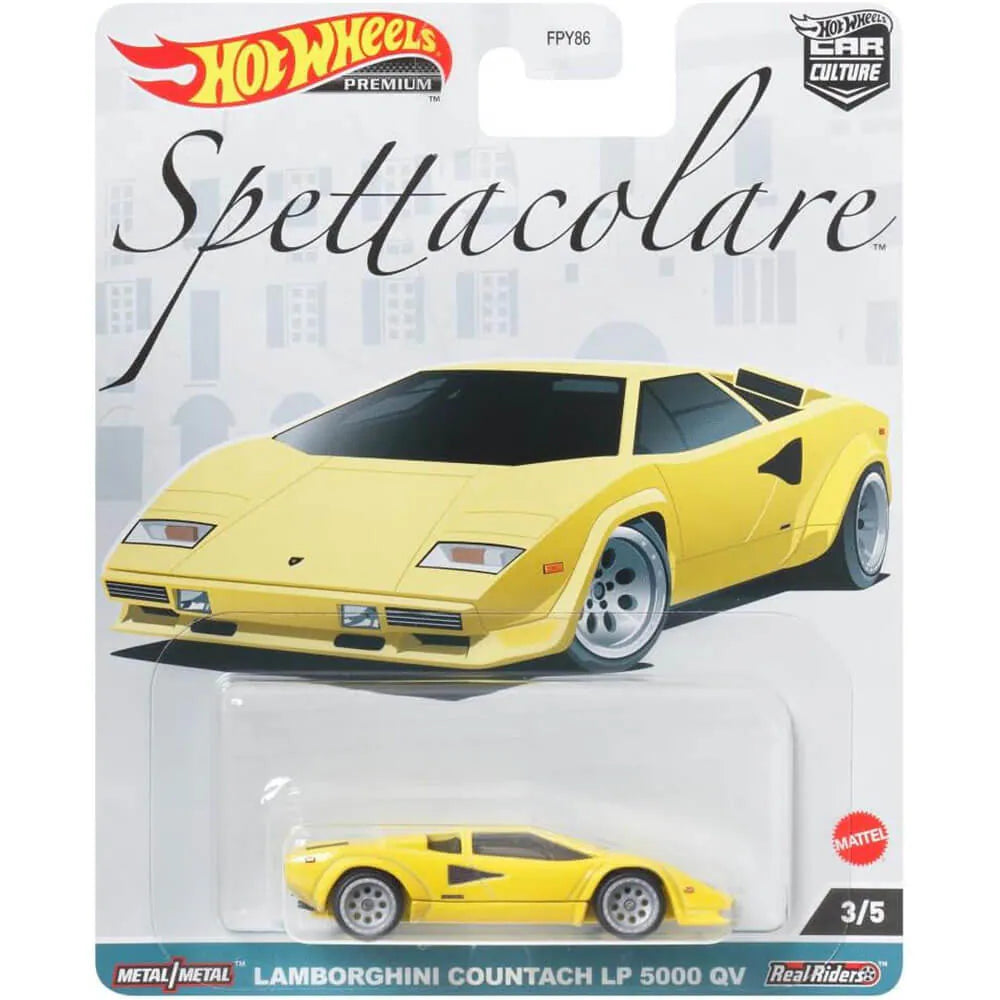 Hot Wheels Premium Car Culture Spettacolare - Lamborghini Countach LP 5000 QV (3/5)