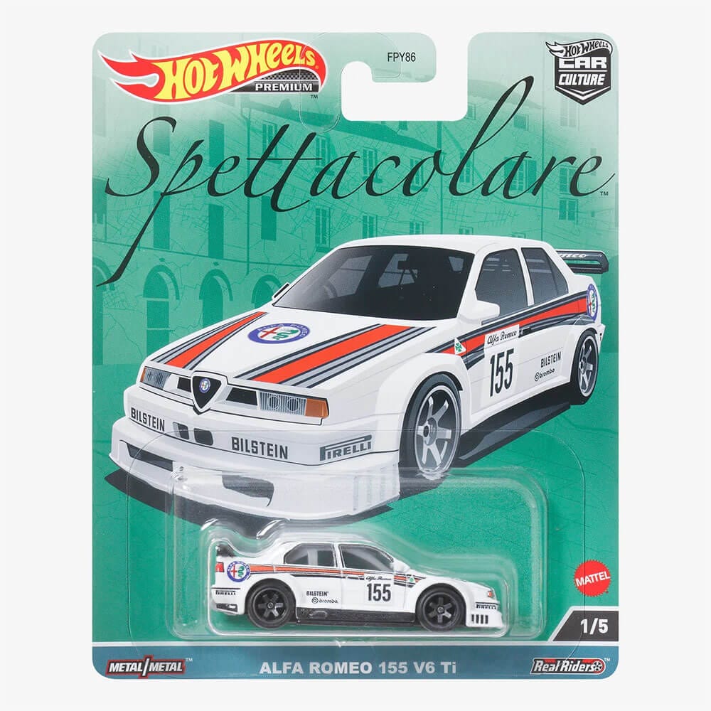 Hot Wheels Premium Car Culture Spettacolare - Alfa Romeo 155 V6 Ti (1/5)