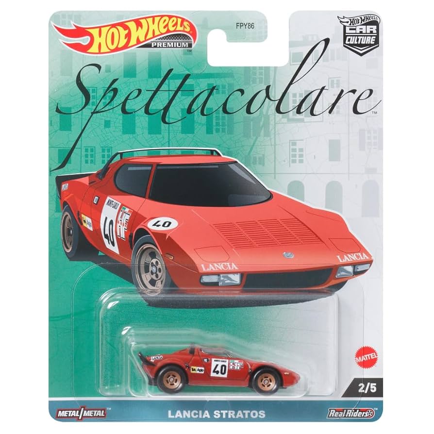 Hot Wheels Premium Car Culture Spettacolare - Lancia Stratos (2/5)