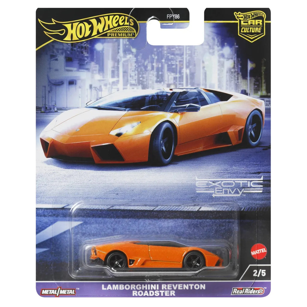 Hot Wheels Premium Car Culture Exotic Envy - Lamborghini Reventon Roadster (2/5)