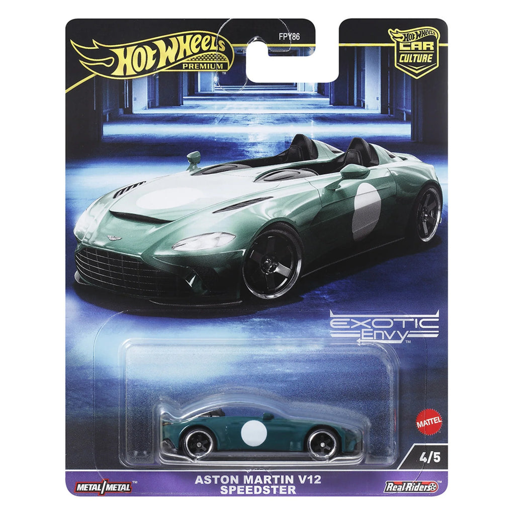 Hot Wheels Premium Car Culture Exotic Envy - Aston Martin V12 Speedster (4/5)