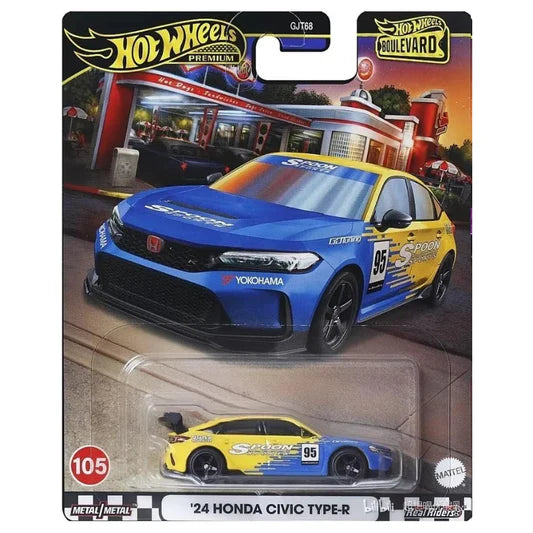 Hot Wheels Premium Boulevard 105 - '24 Honda Civic Type-R