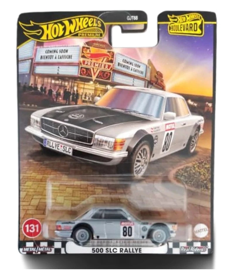 Hot Wheels Premium Boulevard 131 - '80 Mercedes-Benz 500 SLC Rallye