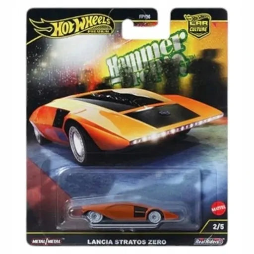 Hot Wheels Premium Car Culture "Hammer Drop" - Lancia Stratos Zero (2/5)