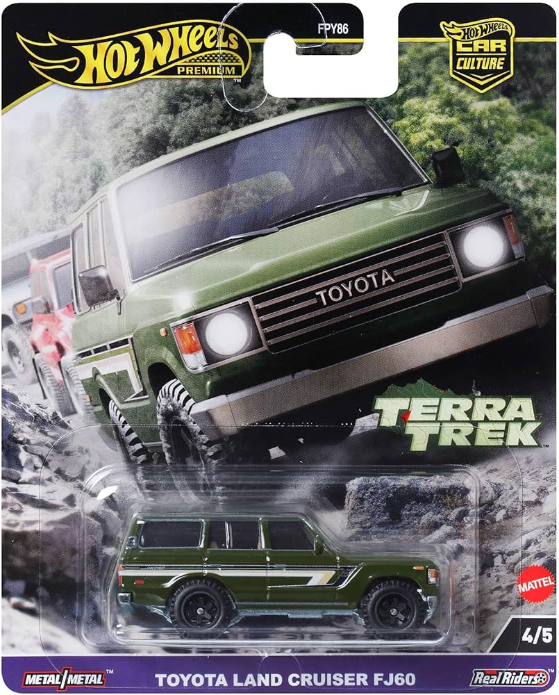 Hot Wheels Premium Car Culture Terra Trek - Toyota Land Cruiser FJ60 (4/5)