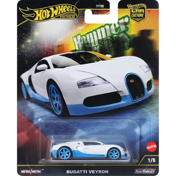 Hot Wheels Premium Car Culture "Hammer Drop" - Bugatti Veyron (1/5)