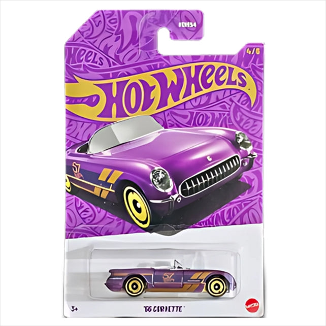 Hot Wheels Pearl & Chrome - '55 Corvette (4/6)