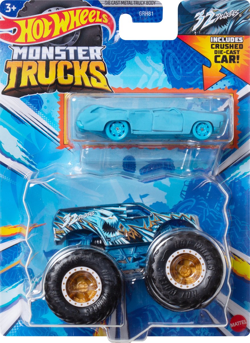 Hot Wheels Monster Truck - 32 Degrees