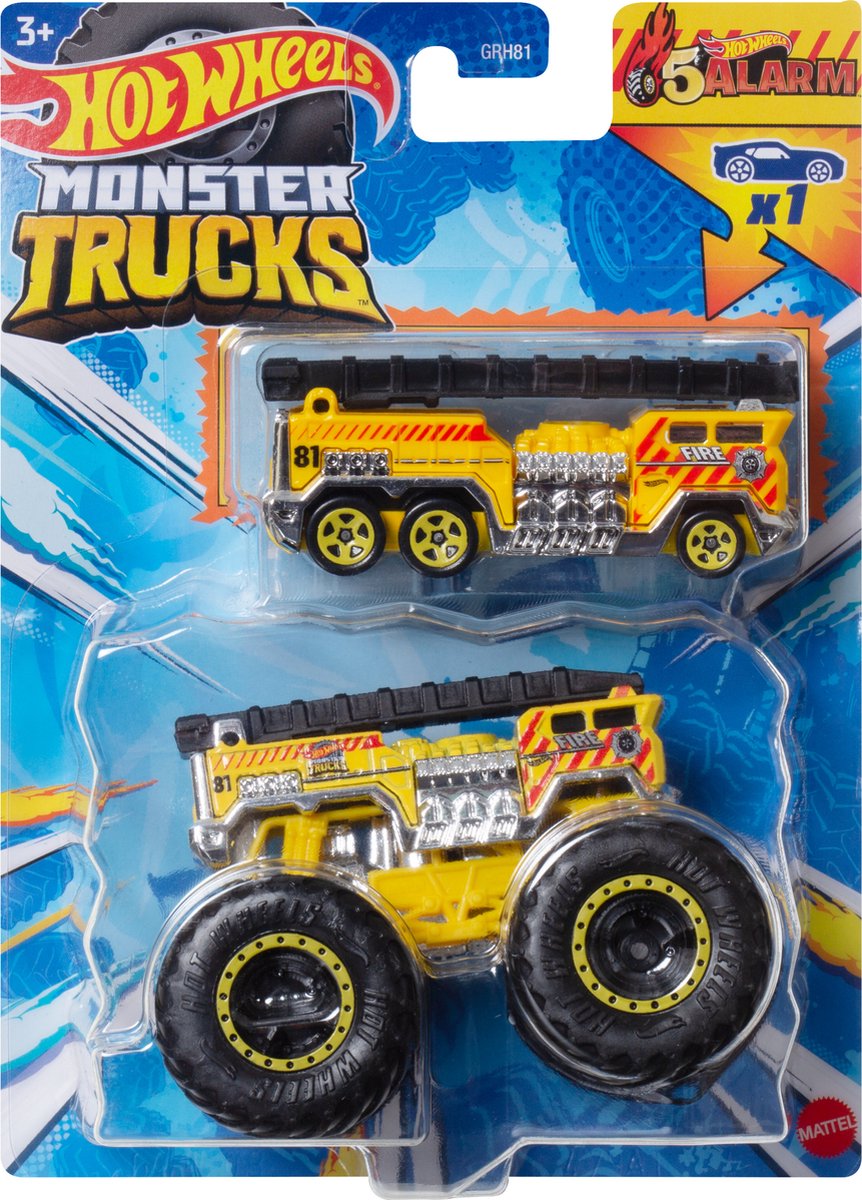 Hot Wheels Monster Truck - 5 Alarm