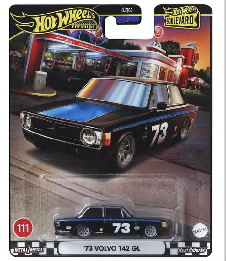 Hot Wheels Premium Boulevard 111 - '73 Volvo 142 GL