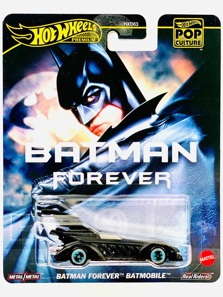 Hot Wheels Premium Pop Culture- Batman Forever Batmobile