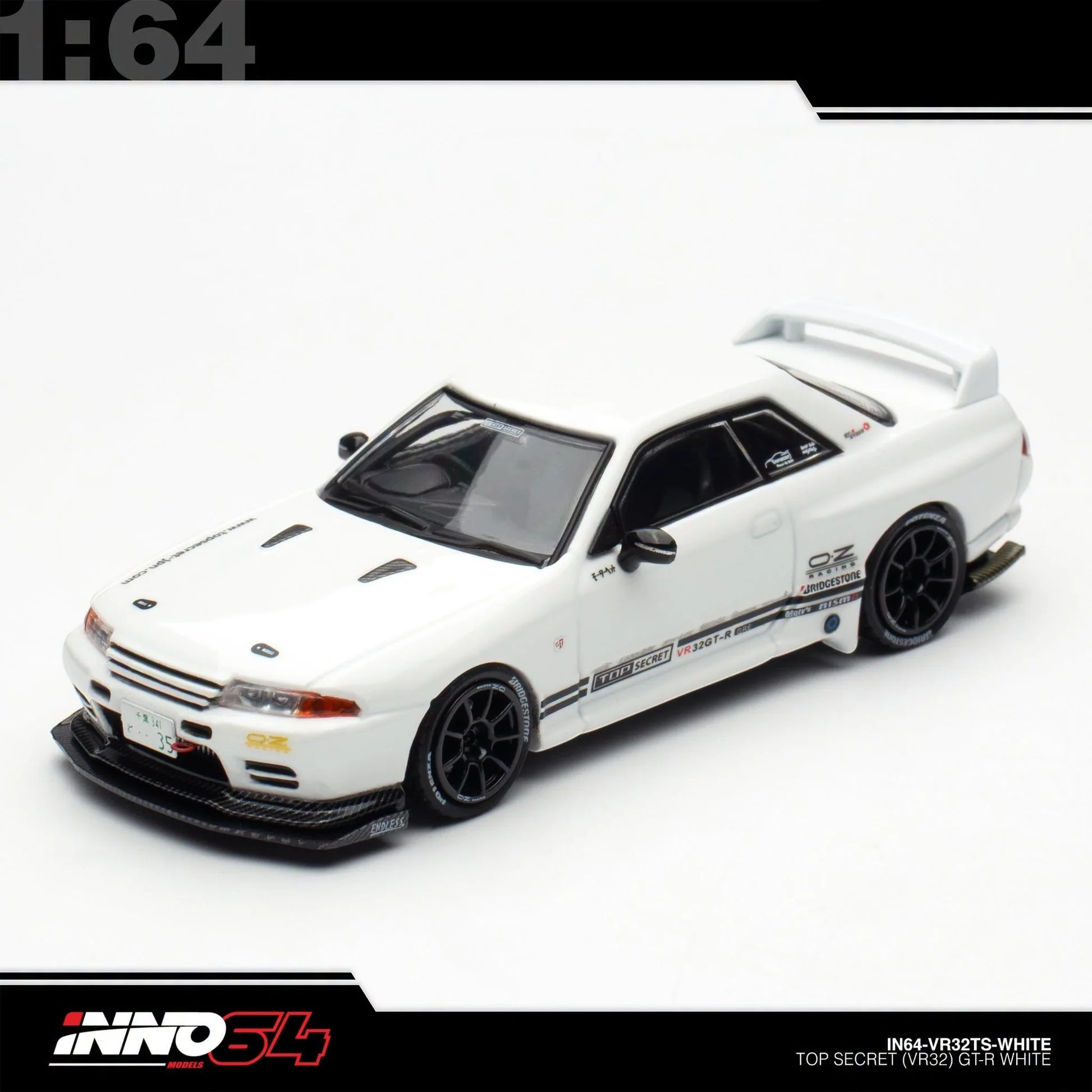 INNO 64 - Top Secret vr32 gt-r, white