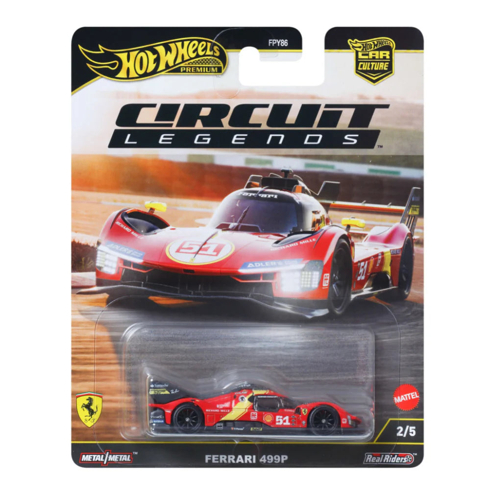 Hot Wheels Premium Car Culture - Circuit Legends Ferrari 499P (2/5)