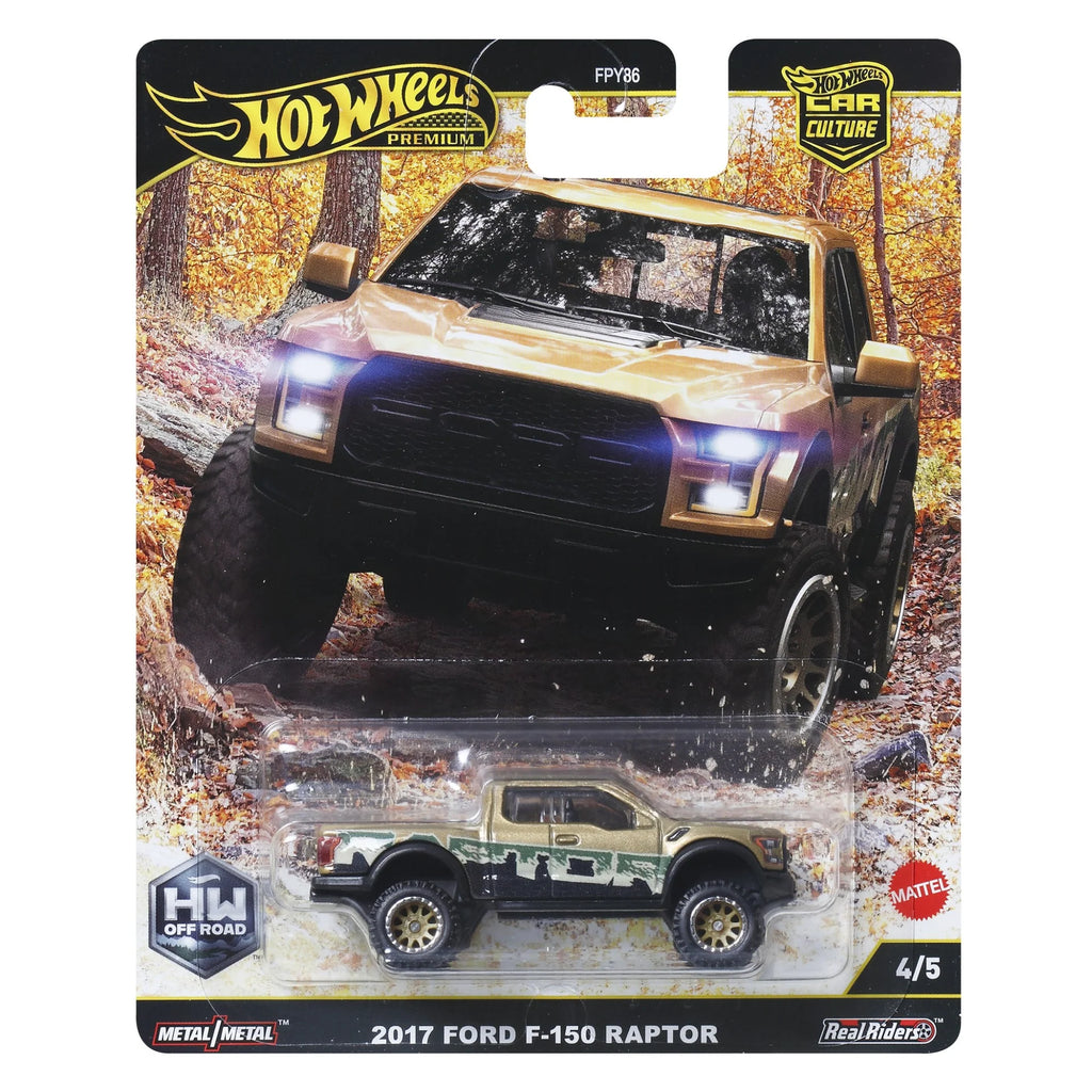Hot Wheels Premium Car Culture Off Road - 2017 Ford F-150 Raptor (4/5)
