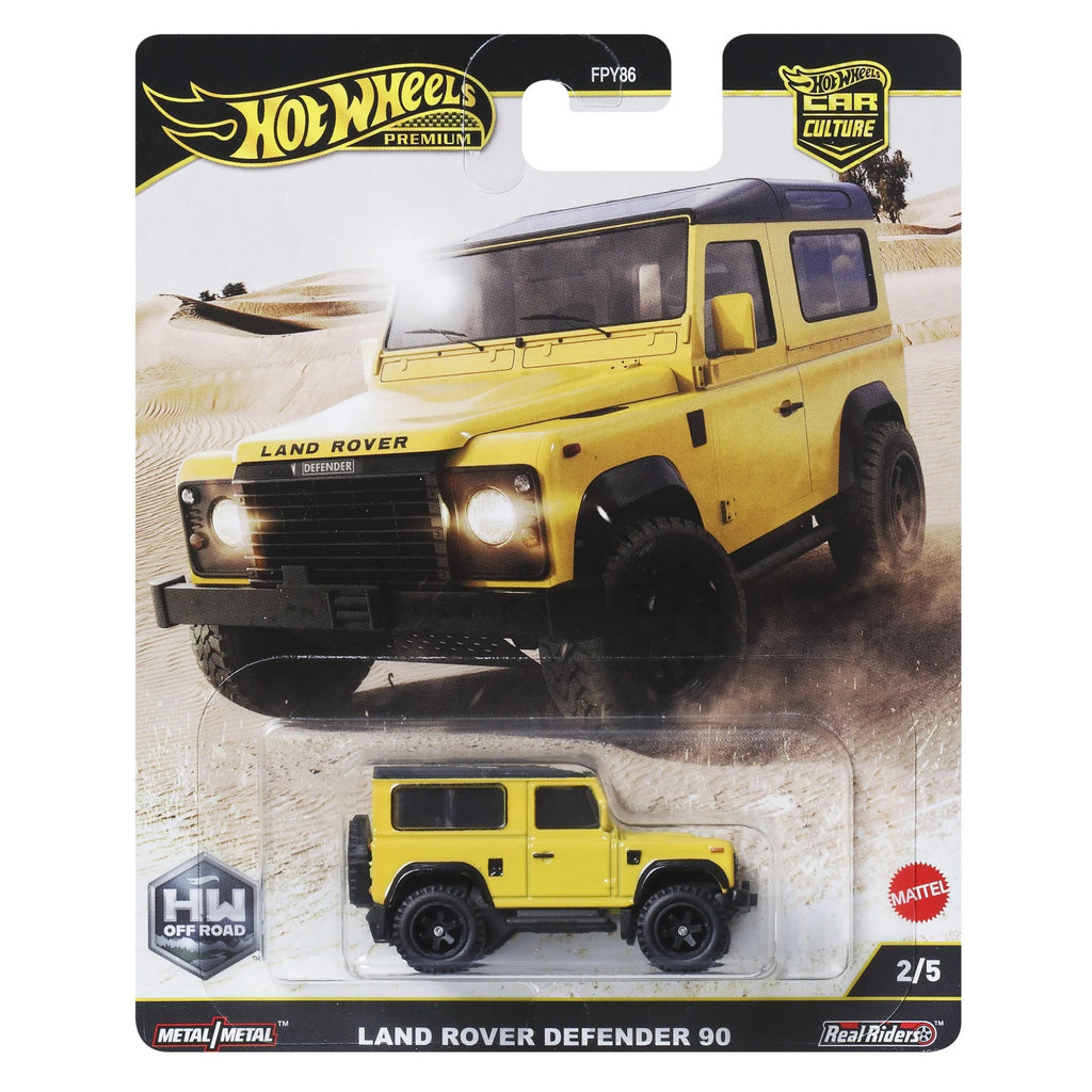 Hot Wheels Premium Car Culture Off Road - Land Rover Defender 90 (2/5)