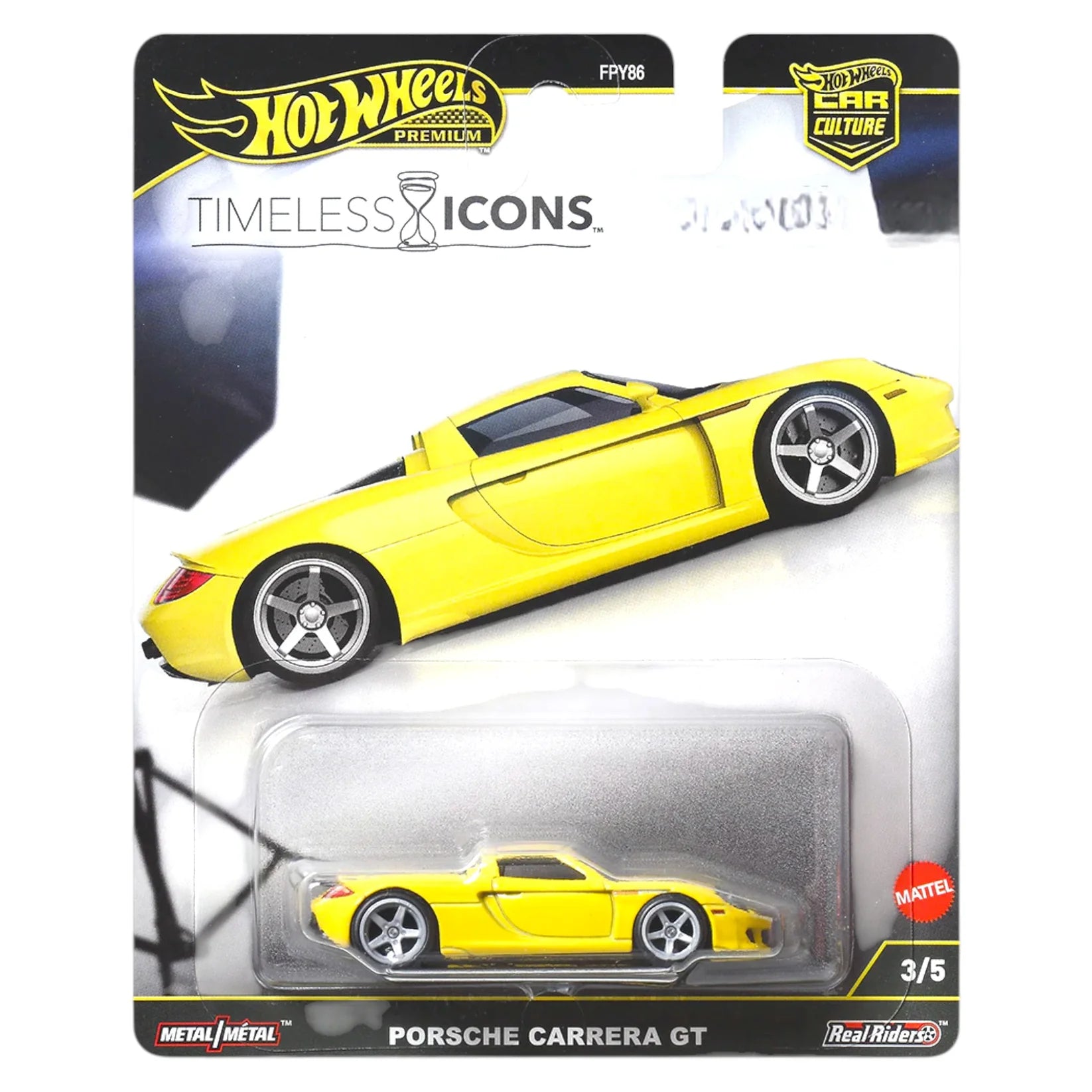 Hot Wheels Premium Car Culture Timeless Icons - Porsche Carrera GT (3/5)