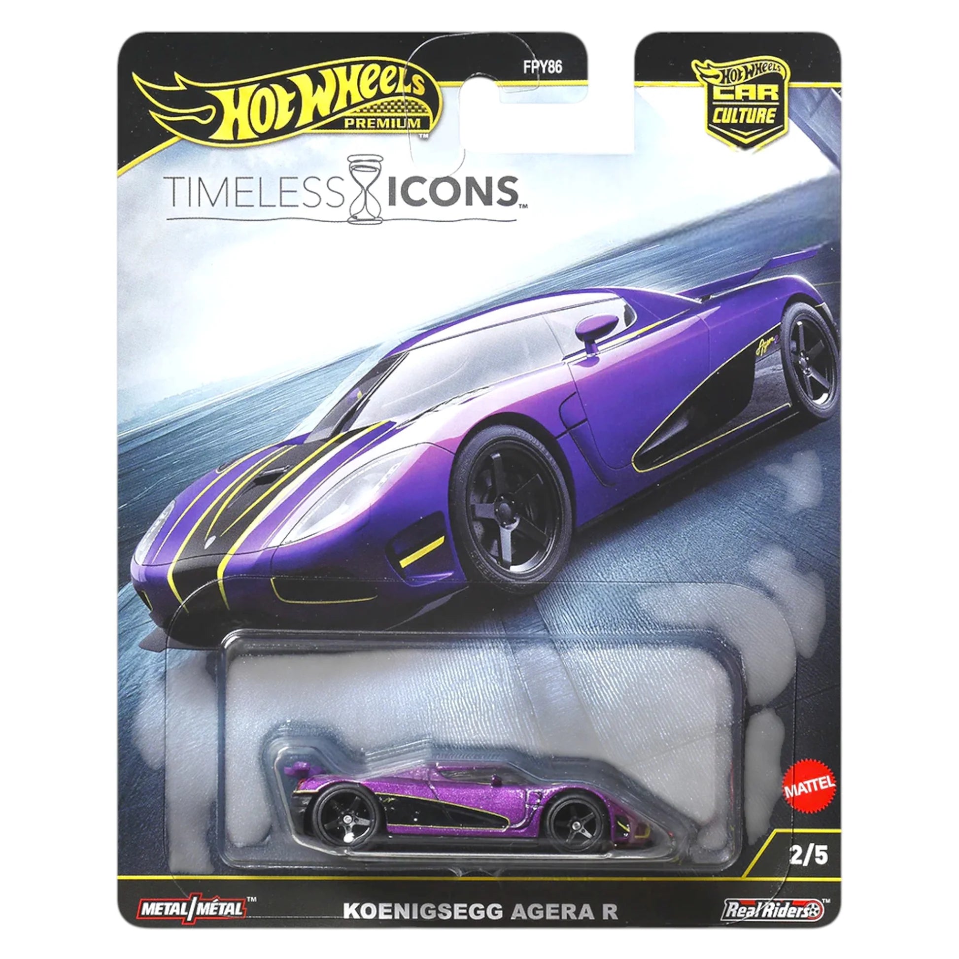 Hot Wheels Premium Car Culture Timeless Icons - Koenigsegg Agera R (2/5)