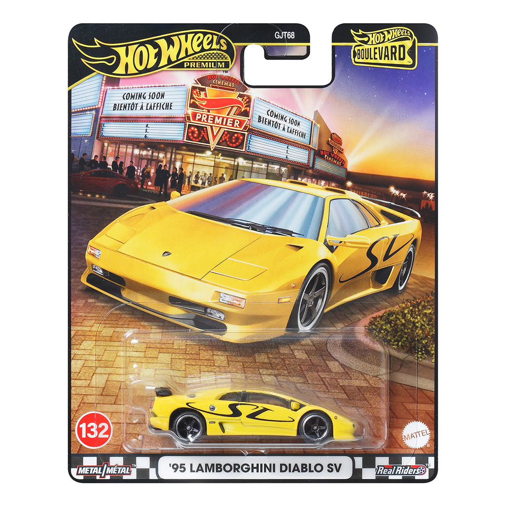 Hot Wheels Premium Boulevard 132 - '95 Lamborghini Diablo SV