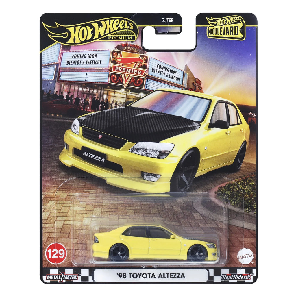 Hot Wheels Premium Boulevard 129 - '98 Toyota Altezza