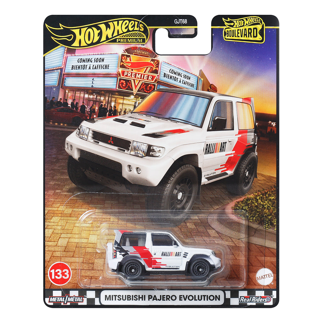Hot Wheels Premium Boulevard 133 - Mitsubishi Pajero Evolution