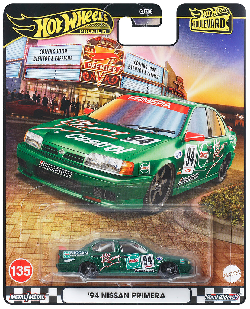 Hot Wheels Premium Boulevard 135 - '94 Nissan Primera