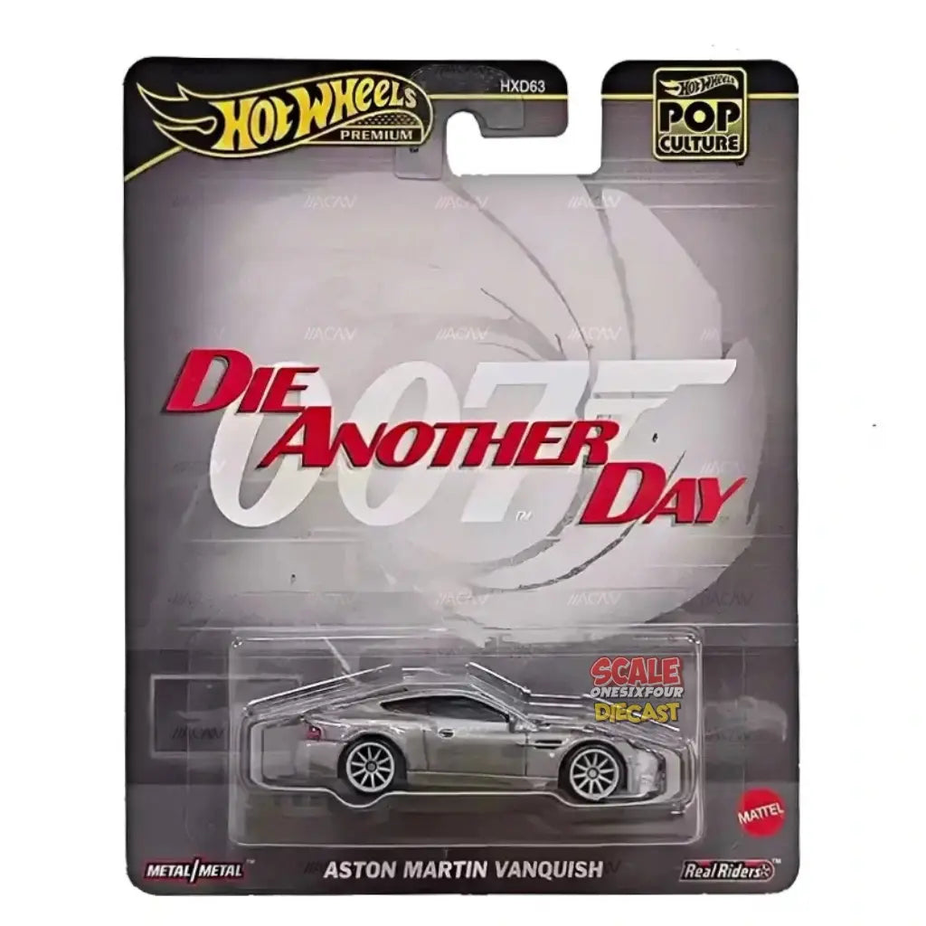 Hot Wheels Premium Pop Culture - Die Another Day Aston Martin Vanquish