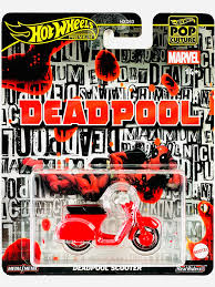 Hot Wheels Premium Pop Culture - Deadpool Scooter