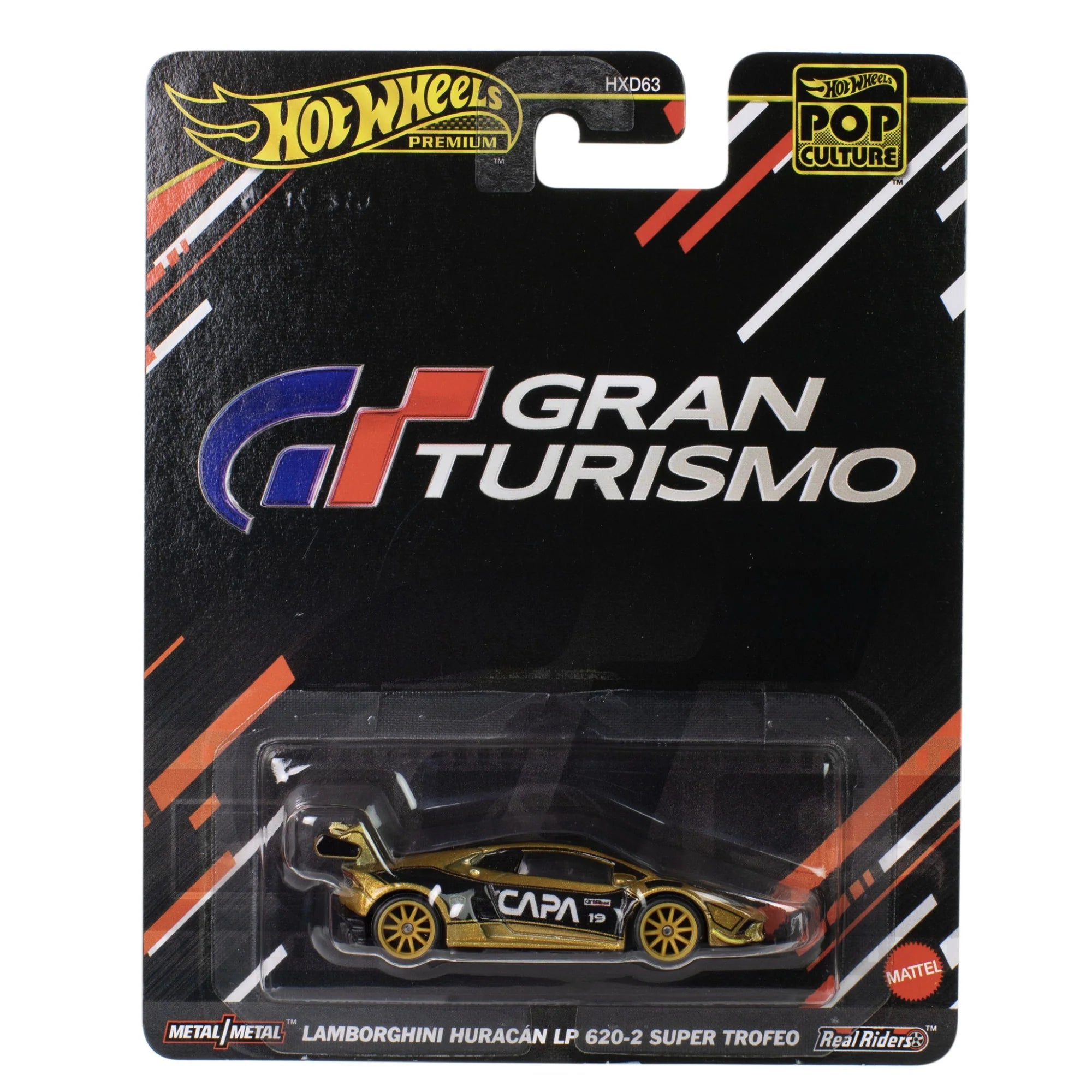 Hot Wheels Premium Pop Culture - Gran Turismo Lamboghini Huracan LP 620-2 Super Trofeo