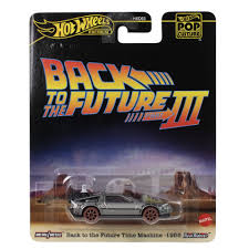 Hot Wheels Premium Pop Culture - Back to the Future Time Machine - 1955